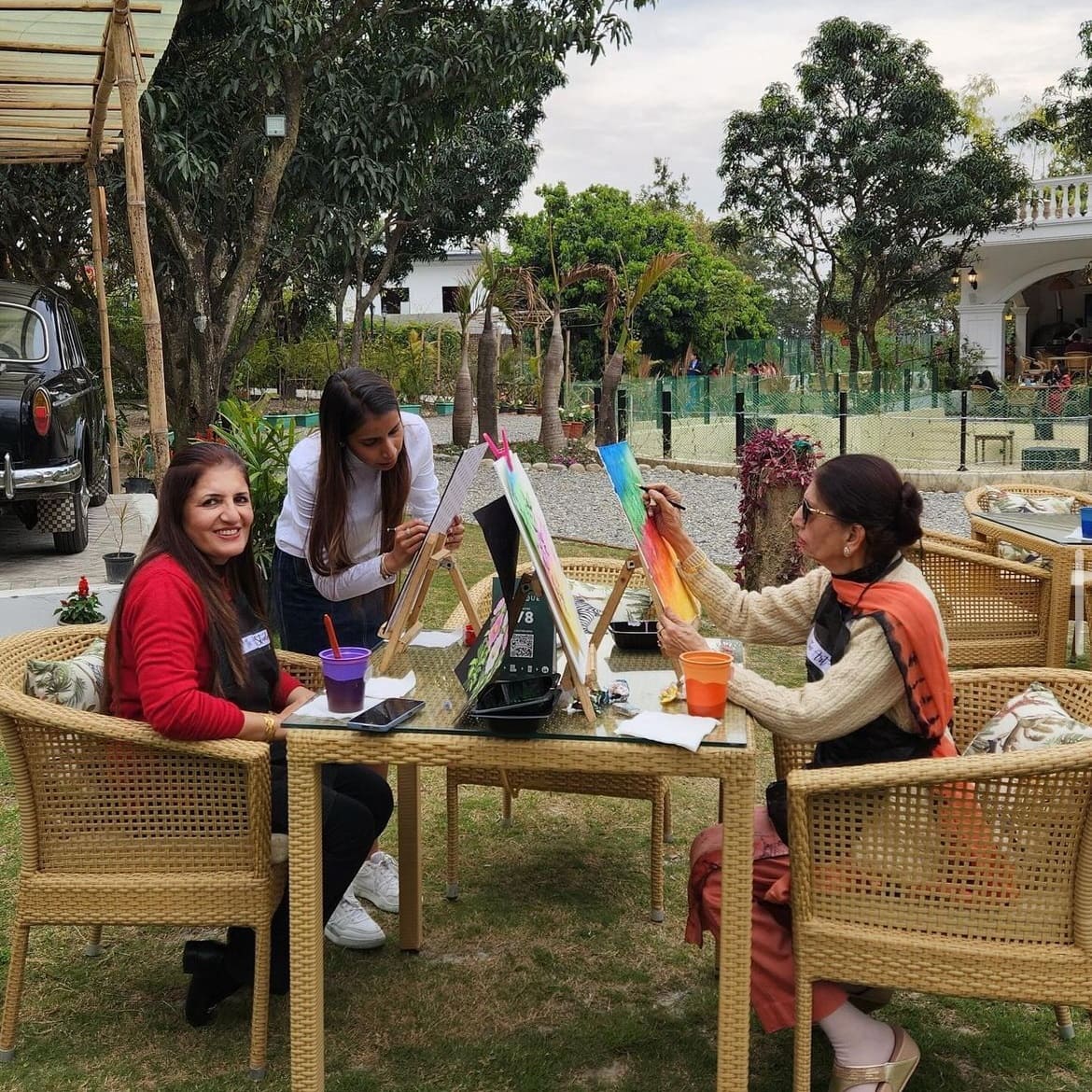 Sip and Paint Brunch